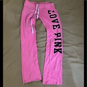 VS PINK Flared Sweatpants